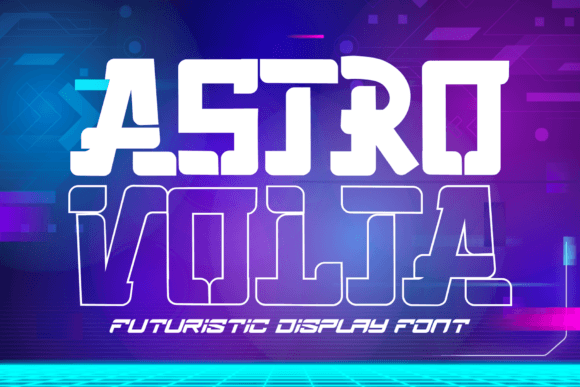 Astro Volta: A Modern Display Font for Editorial Impact