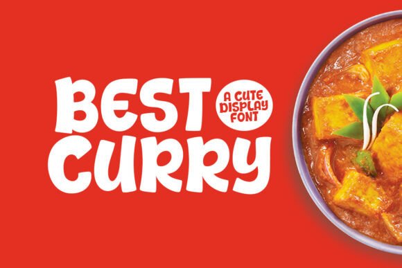Best Curry Font: A Warm, Modern Display Typeface for Digital Brands