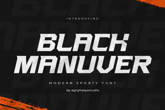 Black Manuver: A Bold Display Typeface That Elevates Your Brand