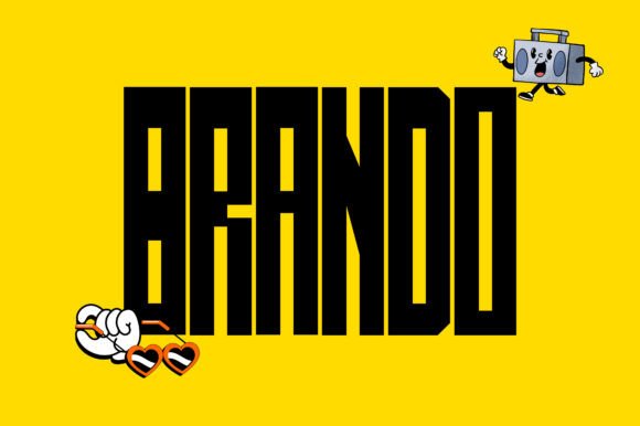 Brando: A Bold Display Font for Impactful Web Design