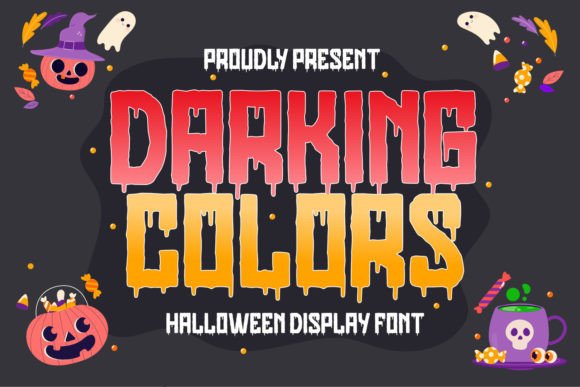 Darking Colors: A Playful Display Font for Scroll-Stopping Marketing