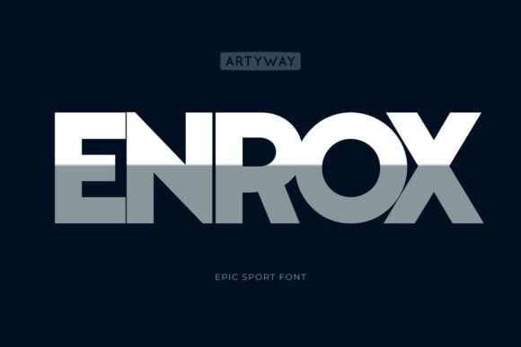 Enrox Font: Bold, Clear, and Built for Small Business Impact