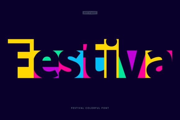Festiva Font: Bold, Playful & Perfect for Handmade Brands