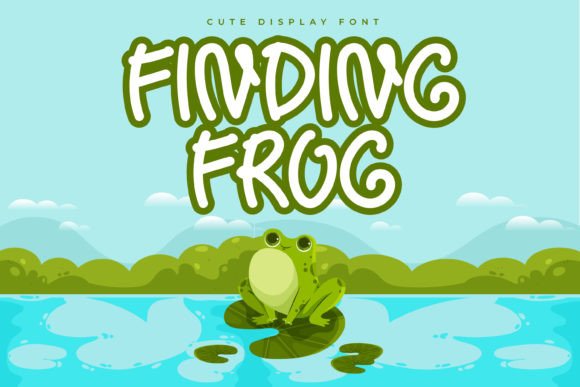 Finding Frog: A Playful Display Font for Friendly Digital Brands