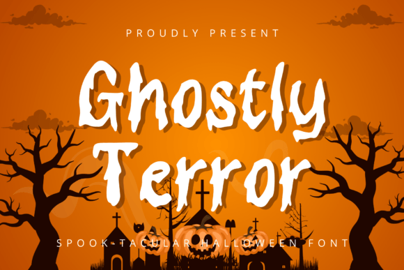 Ghostly Terror: A Display Font That Gives Your Brand Personality