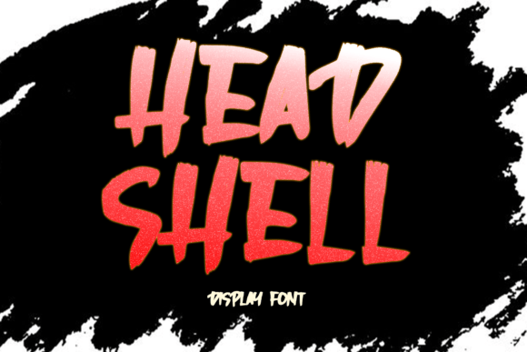Head Shell: A Festive Display Typeface for Joyful Editorial Moments
