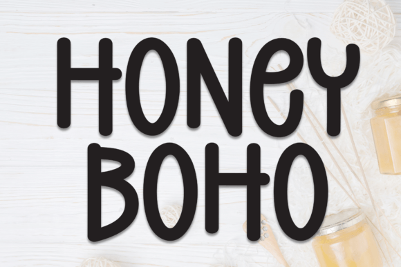 Honey Boho: A Warm, Handwritten Display Font for Digital Branding