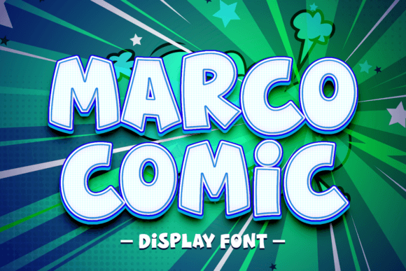 Marco Comic: A Display Font That Feels Like a Warm Hello