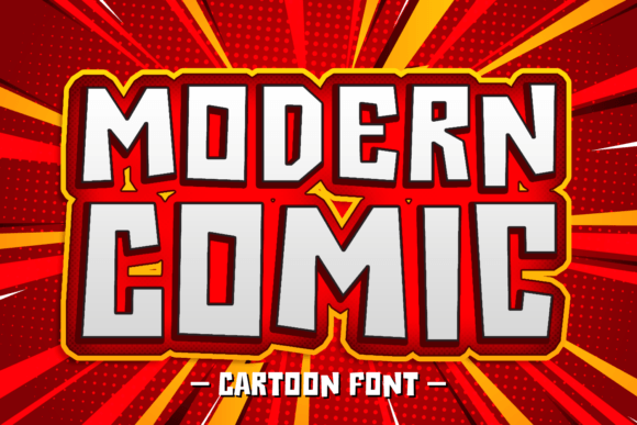 Modern Comic Font: Bold, Playful & Perfect for Handmade Brands