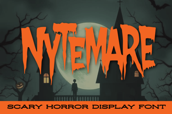 Nytemare: A Display Font That Sets the Mood
