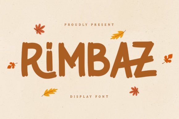 Rimbaz: A Display Font That Makes Your Headlines Impossible to Scroll Past