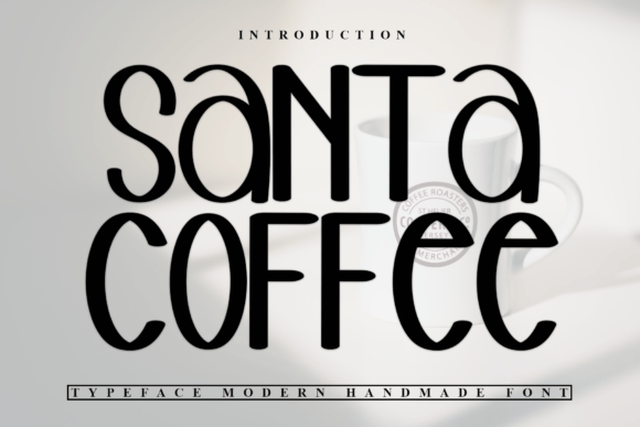 Santa Coffee: A Warm, Handcrafted Display Font