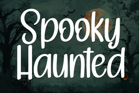 Spooky Hunted: A Display Font That Gives Your Brand Personality