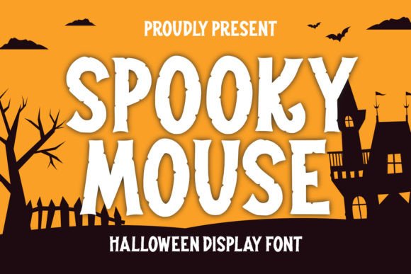 Spooky Mouse: A Playful Display Font for Editorial Charm