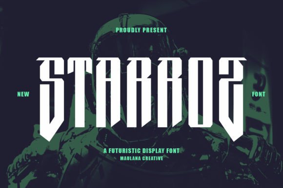 Starroz: A Clean, Modern Display Font for Small Business Branding